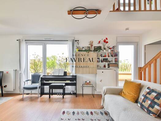 Duplex à vendre 660 000 € 4 pièces 3 chambres 85 m² Étage 3/3 Les Pierres Plates Malakoff 92240