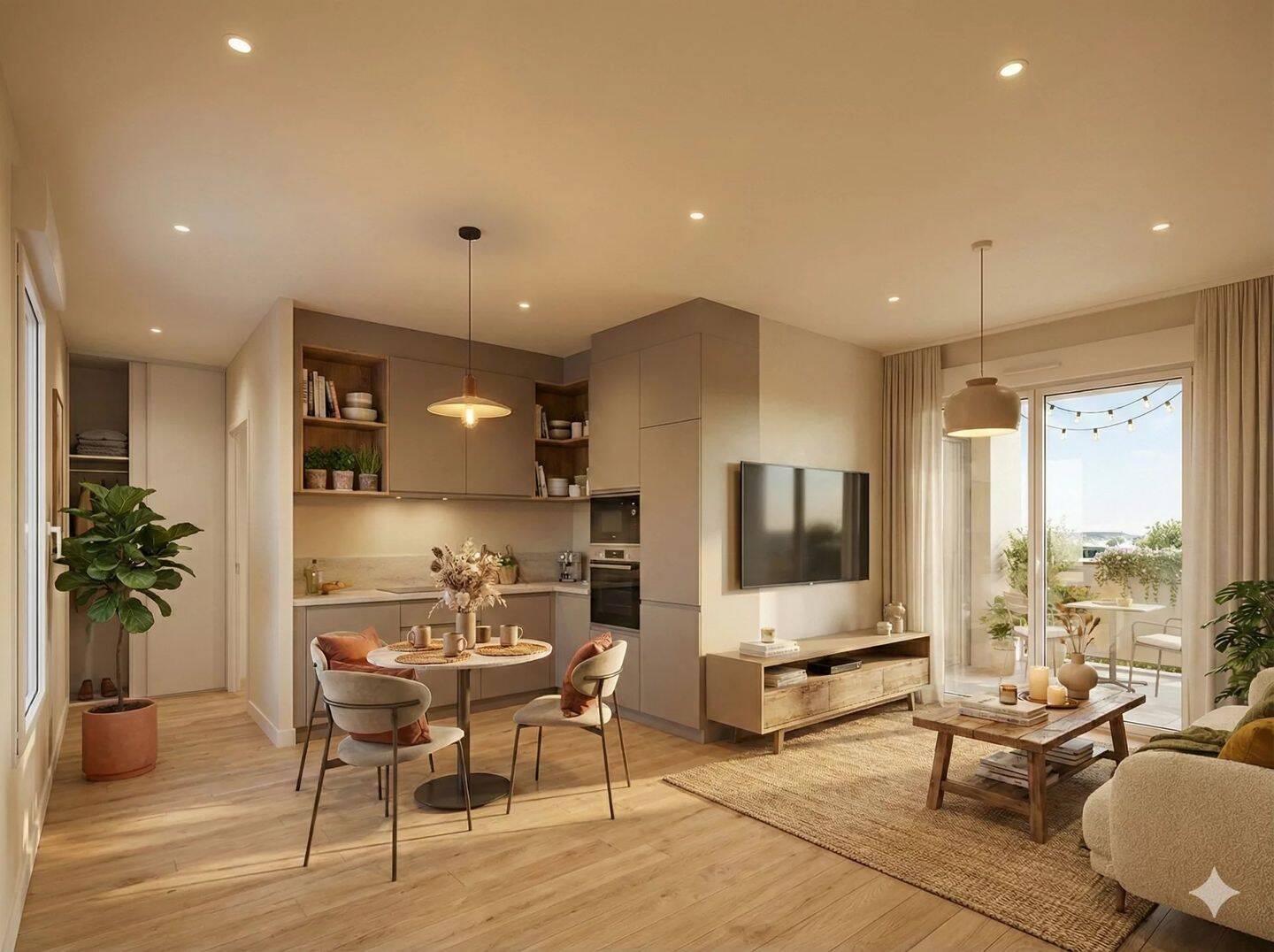 Appartement 2 pièces 46 m² · à Blagnac · 46 m² · 217 900 €