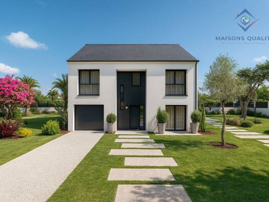 Terrain avec maison neuve à vendre 256 000 € 4 pièces 3 chambres 100 m² 845 m² de terrain Troyes 10000