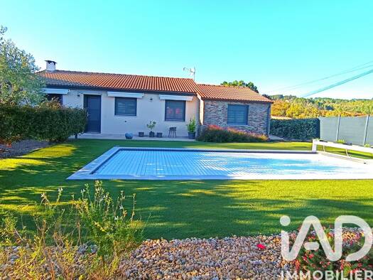 Maison de plain-pied à vendre 385 000 € 4 pièces 3 chambres 96 m² 1 083 m² de terrain Chambonas 07140