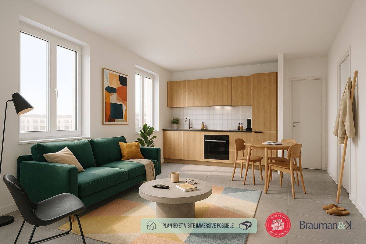 Appartement 2 pièces 41 m² · à Eybens · 41 m² · 225 000 €