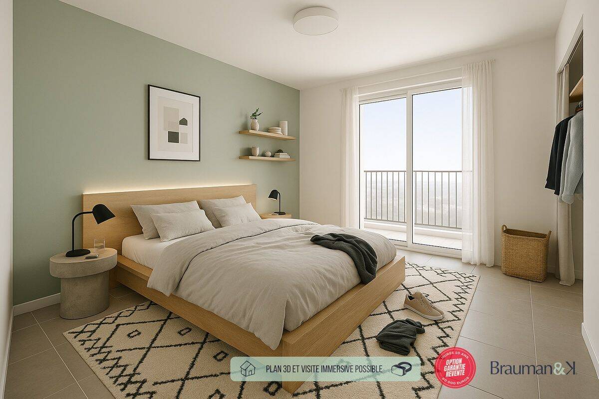 Appartement 2 pièces 44 m² · à Wambrechies · 44 m² · 259 900 €