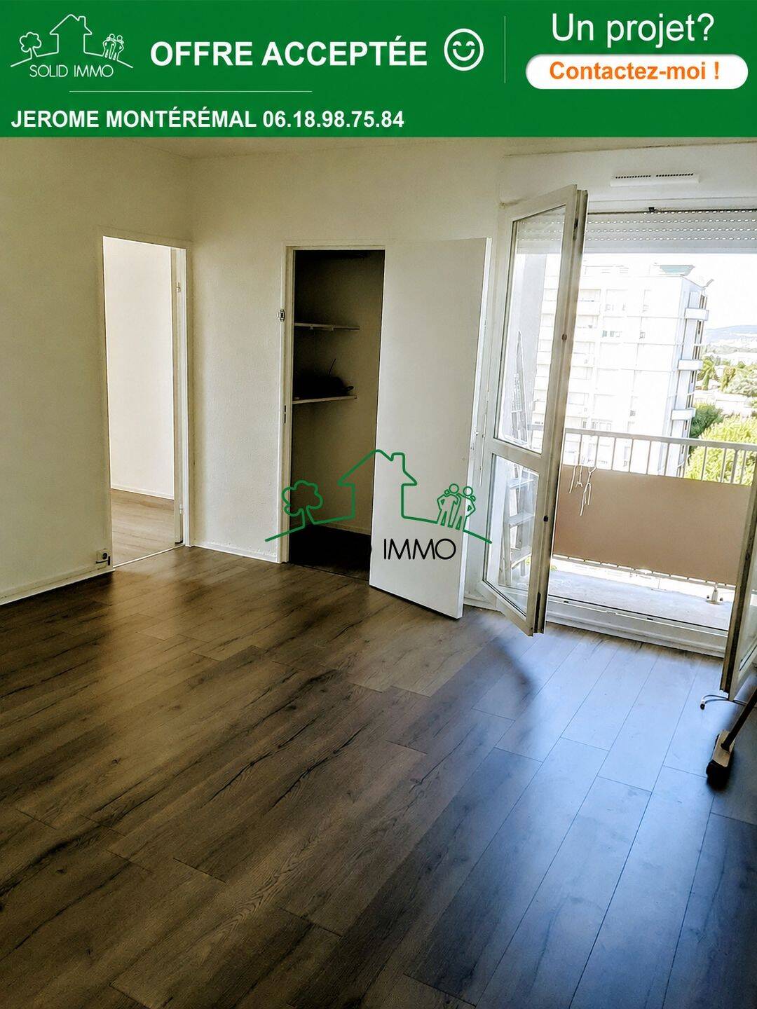 Appartement 4 pièces 69 m² · à Montélimar · 69,4 m² · 62 000 €