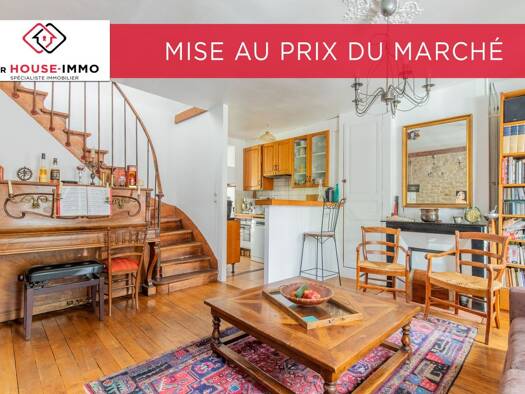 Maison à vendre 620 000 € 6 pièces 4 chambres 101 m² 115 m² de terrain Cité Pierre et Marie Curie Ivry-sur-Seine 94200