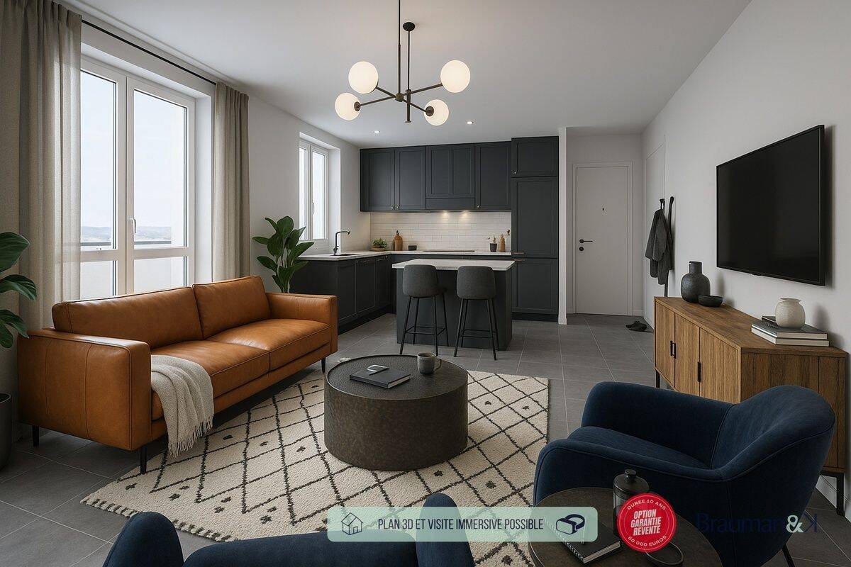 Appartement 3 pièces 65 m² · à Ferney-Voltaire · 65 m² · 418 000 €
