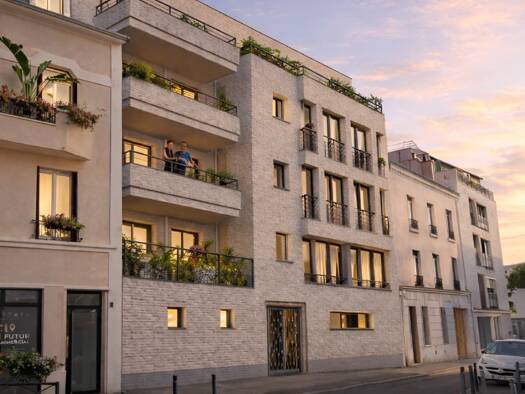 Appartement à vendre - neuf 495 000 € 3 pièces 2 chambres 60,5 m² dès le 30/06/2027 Nogent Village-Coulmiers Nogent-sur-Marne 94130