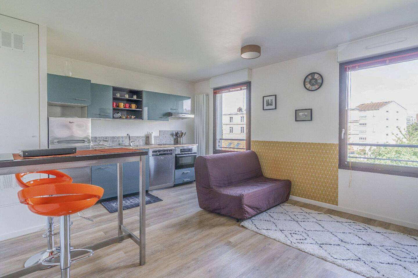 Appartement 2 pièces 39 m² · à Saint-Denis · 38,5 m² · 1 100 €