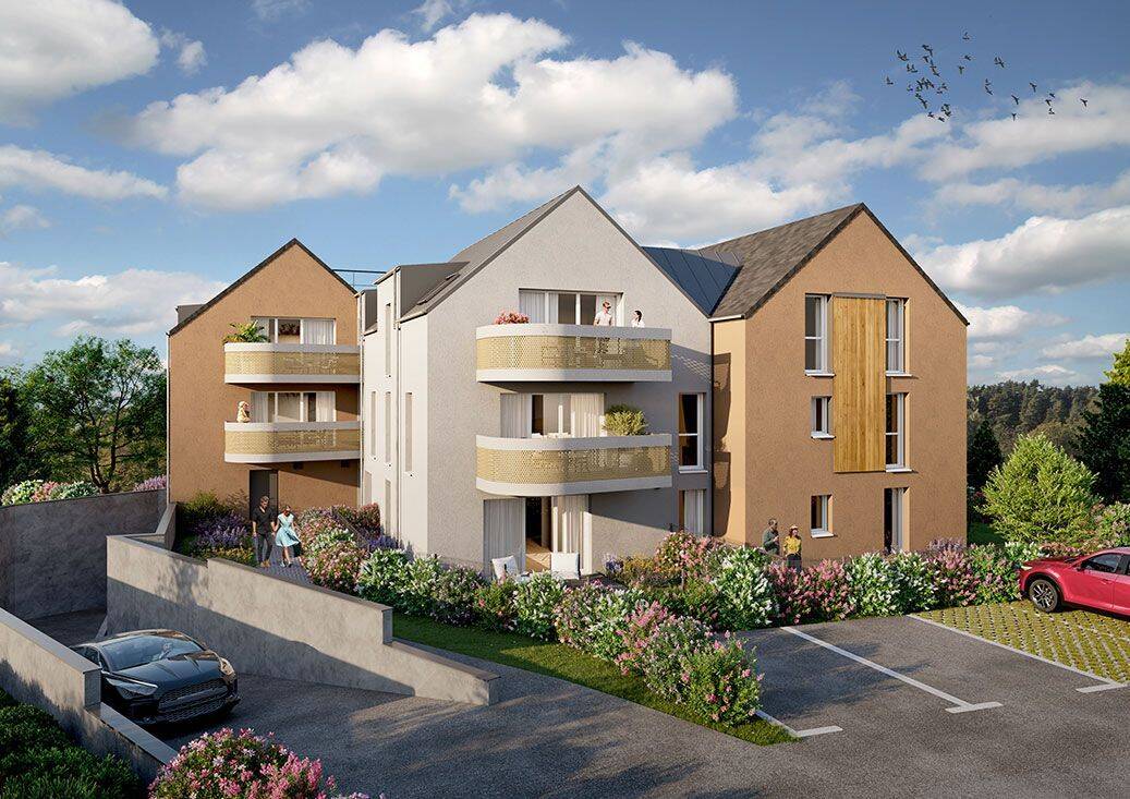 Appartement 3 pièces 65 m² · à Saint-Erblon · 65 m² · 262 000 €