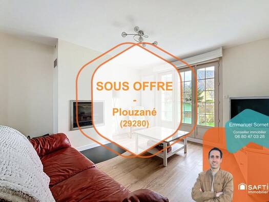 Maison à vendre 354 900 € 6 pièces 4 chambres 119 m² 638 m² de terrain Plouzané 29280