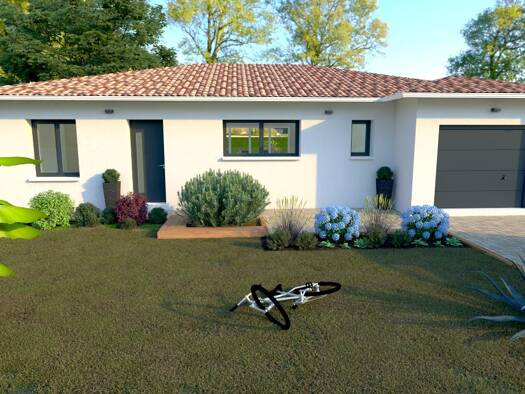 Terrain avec maison neuve à vendre 354 000 € 4 pièces 3 chambres 120 m² 533 m² de terrain Parentis-en-Born 40160