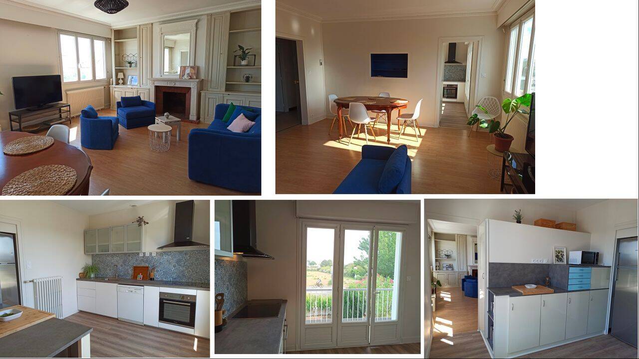 Appartement 4 pièces 96 m² · aux Sables-d'Olonne · 96 m² · 980 €/mois