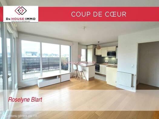 Appartement à vendre 245 000 € 2 pièces 1 chambre 44 m² Étage 1/3 Ferrières-en-Brie 77164