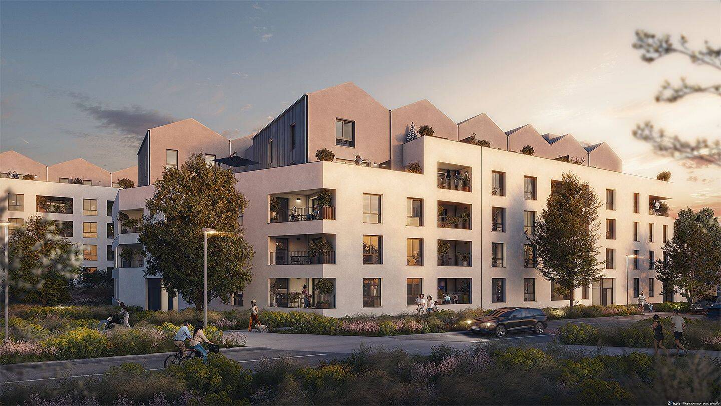 Appartement 3 pièces 66 m² · à Fleury-sur-Orne · 65,6 m² · 232 000 €