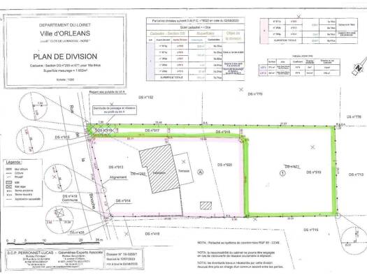 Terrain constructible à vendre 162 200 € 771 m² de terrain Orléans 45100