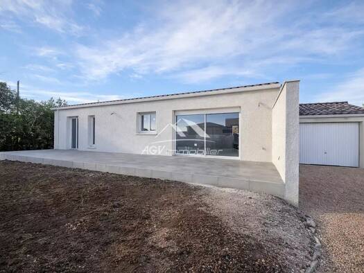 Maison de plain-pied à vendre - Première occupation 269 000 € 4 pièces 3 chambres 99 m² 657 m² de terrain Ouest Saint-Martin-de-Valgalgues 30520