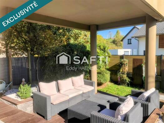 Appartement à vendre 209 000 € 3 pièces 2 chambres 73 m² RDC/3 Sud Pfastatt 68120