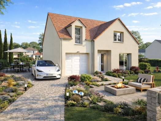 Terrain avec maison neuve à vendre 308 767 € 5 pièces 3 chambres 104,4 m² 1 257 m² de terrain Betz 60620