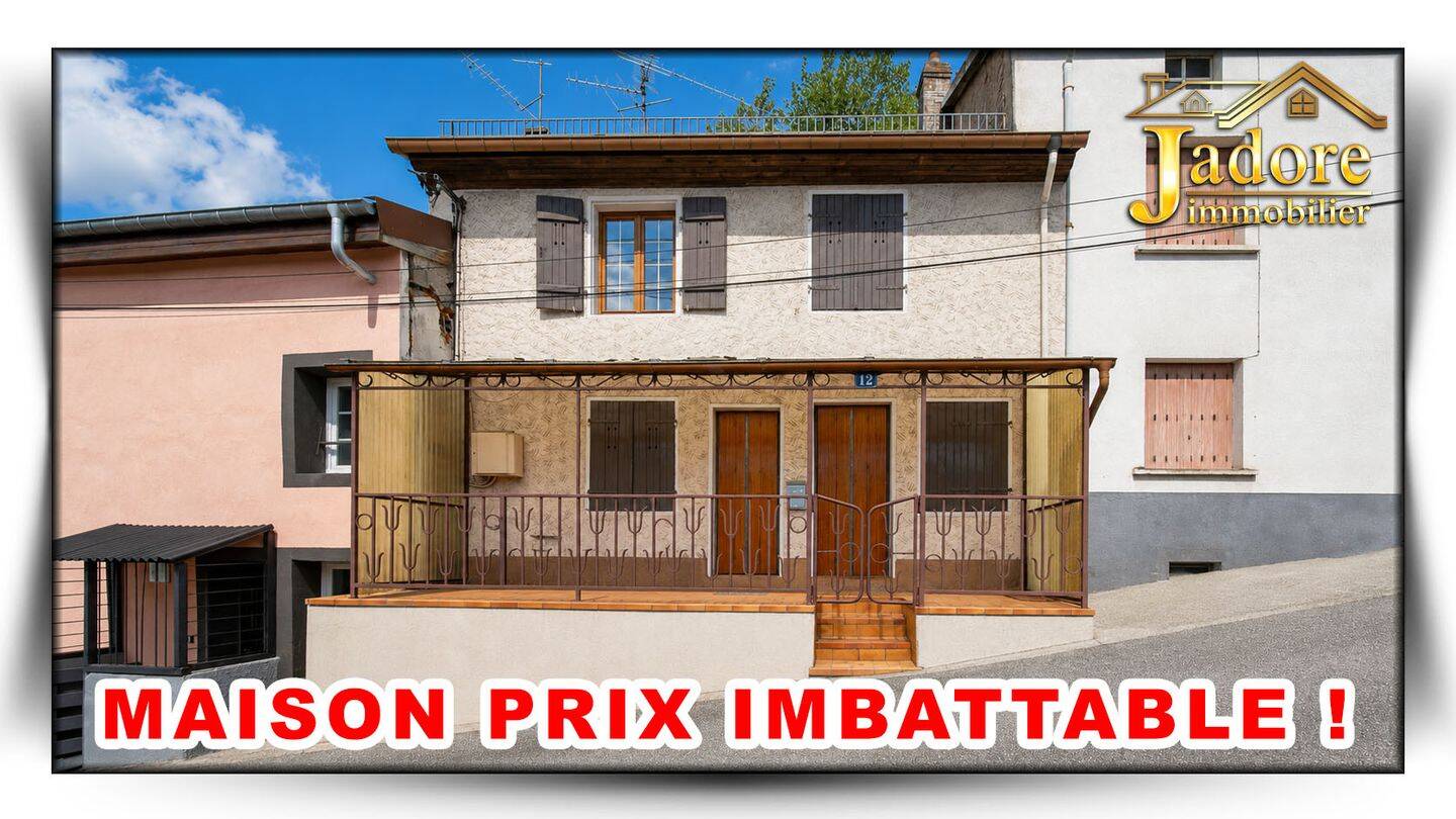 Maison 4 pièces 75 m² · à La Petite-Raon · 75 m² · 39 900 €