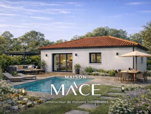 Terrain avec maison neuve à vendre 232 000 € 4 pièces 3 chambres 80 m² 425 m² de terrain Montfrin 30490