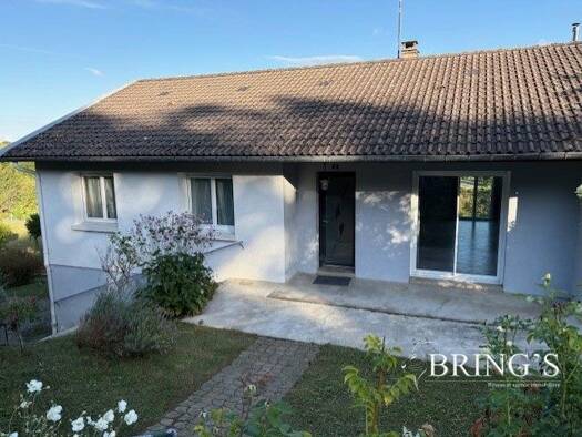 Maison de plain-pied à vendre 159 000 € 6 pièces 4 chambres 127 m² 898 m² de terrain Clermont-en-Argonne 55120