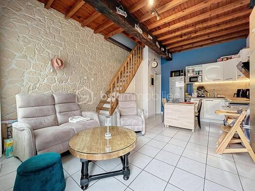 Duplex à vendre 116 900 € 2 pièces 1 chambre 45 m² RDC/1 Cubzac-les-Ponts 33240