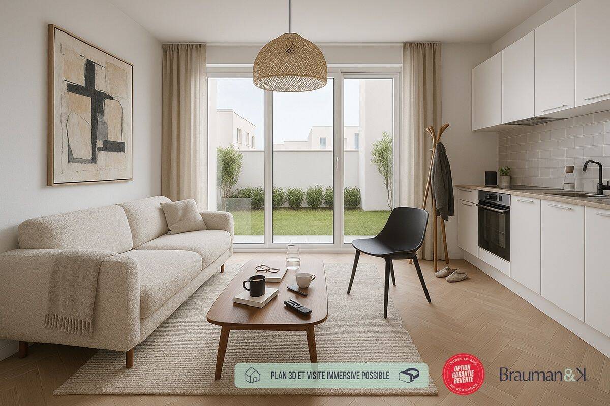 Appartement 1 pièce 31 m² · à Bussy-Saint-Georges · 31 m² · 182 000 €