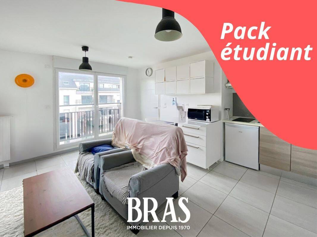 Appartement 2 pièces 37 m² · à Nantes · 37 m² · 758 €