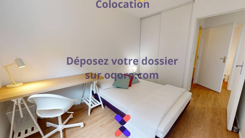 Appartement à louer 475 € 5 pièces 4 chambres 80 m² 2ème étage Vaise-Rochecardon-Industrie Lyon 9ème 69009
