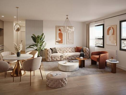 Appartement à vendre - neuf 351 000 € 2 pièces 42,7 m² dès le 30/09/2027 Manufacture-Brimborion-SEL-Division Leclerc Sèvres 92310