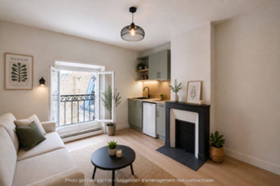 Appartement 1 pièce 16 m² · à Paris 17ème Arrondissement · 16,2 m² · 165 000 €