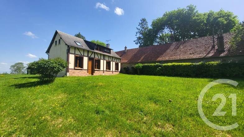 Maison à vendre 185 000 € 3 pièces 2 chambres 79 m² 1 335 m² de terrain Lyons la Foret 27480