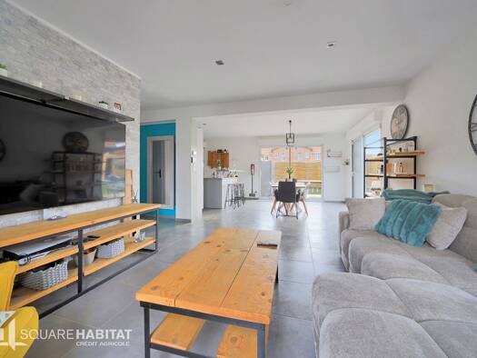 Maison à vendre 285 000 € 6 pièces 4 chambres 125 m² 680 m² de terrain Faisanderie Libercourt 62820