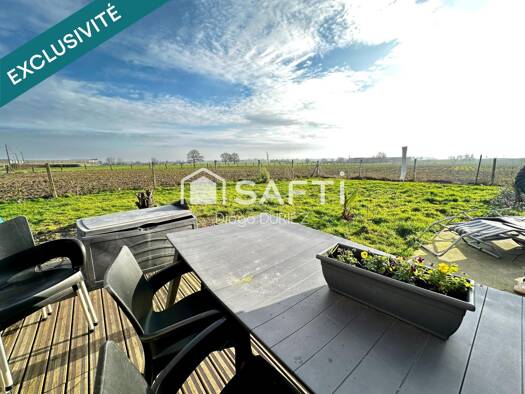 Maison à vendre 179 900 € 5 pièces 3 chambres 85 m² 260 m² de terrain Sud Wormhout 59470