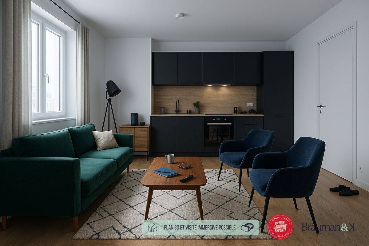 Appartement 2 pièces 43 m² · à Montreuil-sur-Mer · 43 m² · 239 000 €
