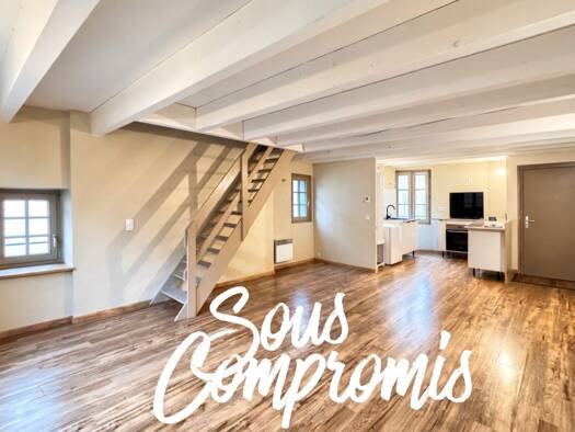 Duplex à vendre 44 500 € 2 pièces 1 chambre 46,5 m² Étage 3/3 Tulle 19000