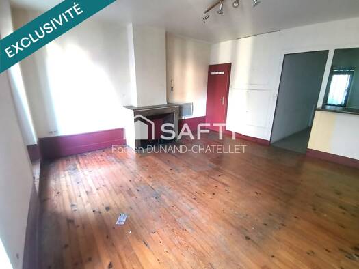 Appartement à vendre 85 000 € 2 pièces 1 chambre 51 m² Étage 1/4 Le Pont-de-Beauvoisin 38480