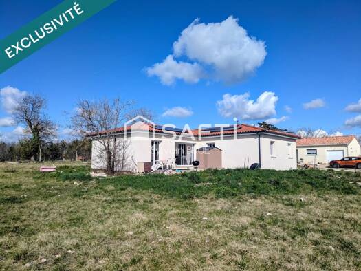 Maison à vendre 269 000 € 5 pièces 4 chambres 120 m² 1 936 m² de terrain Montpezat-de-Quercy 82270