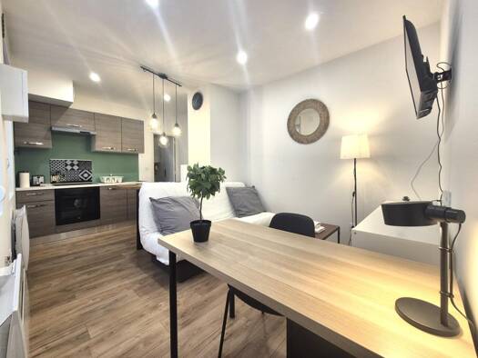 Studio à louer 490 € 1 pièce 21 m² RDC Centre Ville Reims 51100