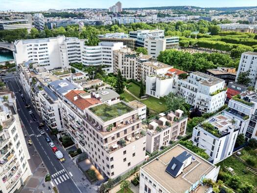 Maison de ville à vendre - neuf 1 595 000 € 5 pièces 4 chambres 125,4 m² dès le 30/09/2027 Grenier–Point du Jour Boulogne-Billancourt 92100