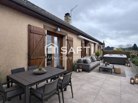 Maison à vendre 146 500 € 5 pièces 3 chambres 91 m² 1 009 m² de terrain Saint-Germain-de-Coulamer 53700