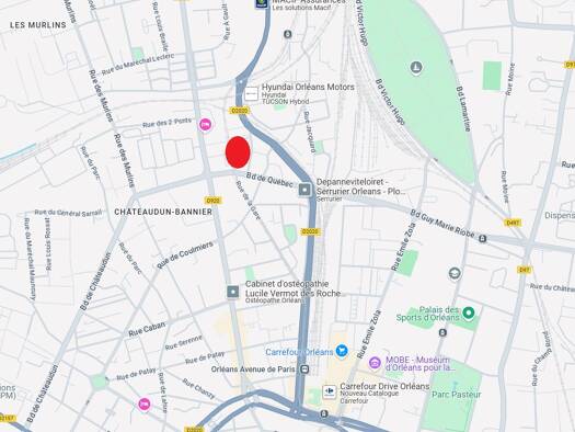 Parking à louer 57 € Orléans 45000