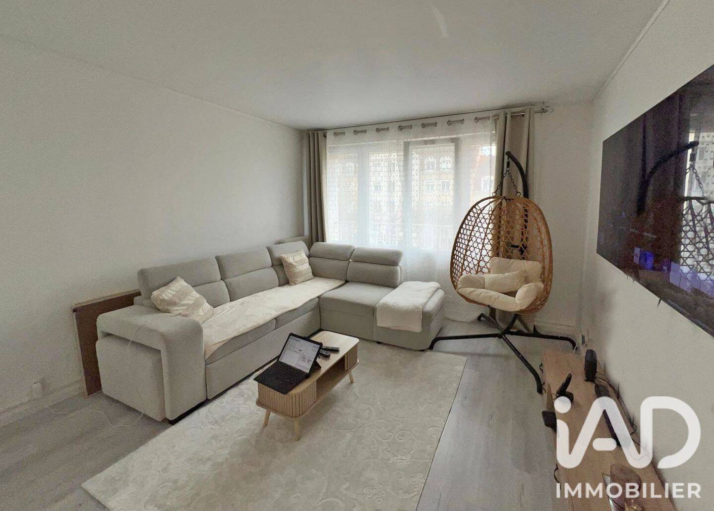 Appartement 3 pièces 59 m² · à Auxerre · 58,8 m² · 108 000 €