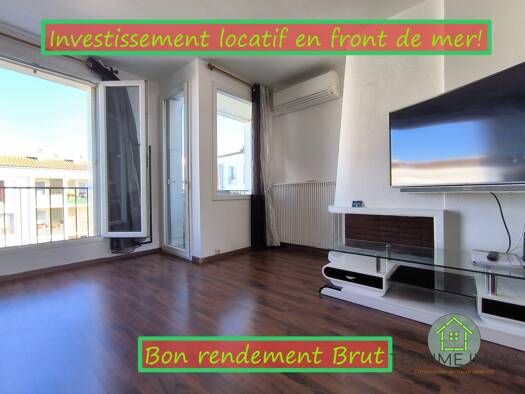 Appartement à vendre 219 975 € 3 pièces 2 chambres 66 m² Étage 3/3 Centre Ville Royan 17200