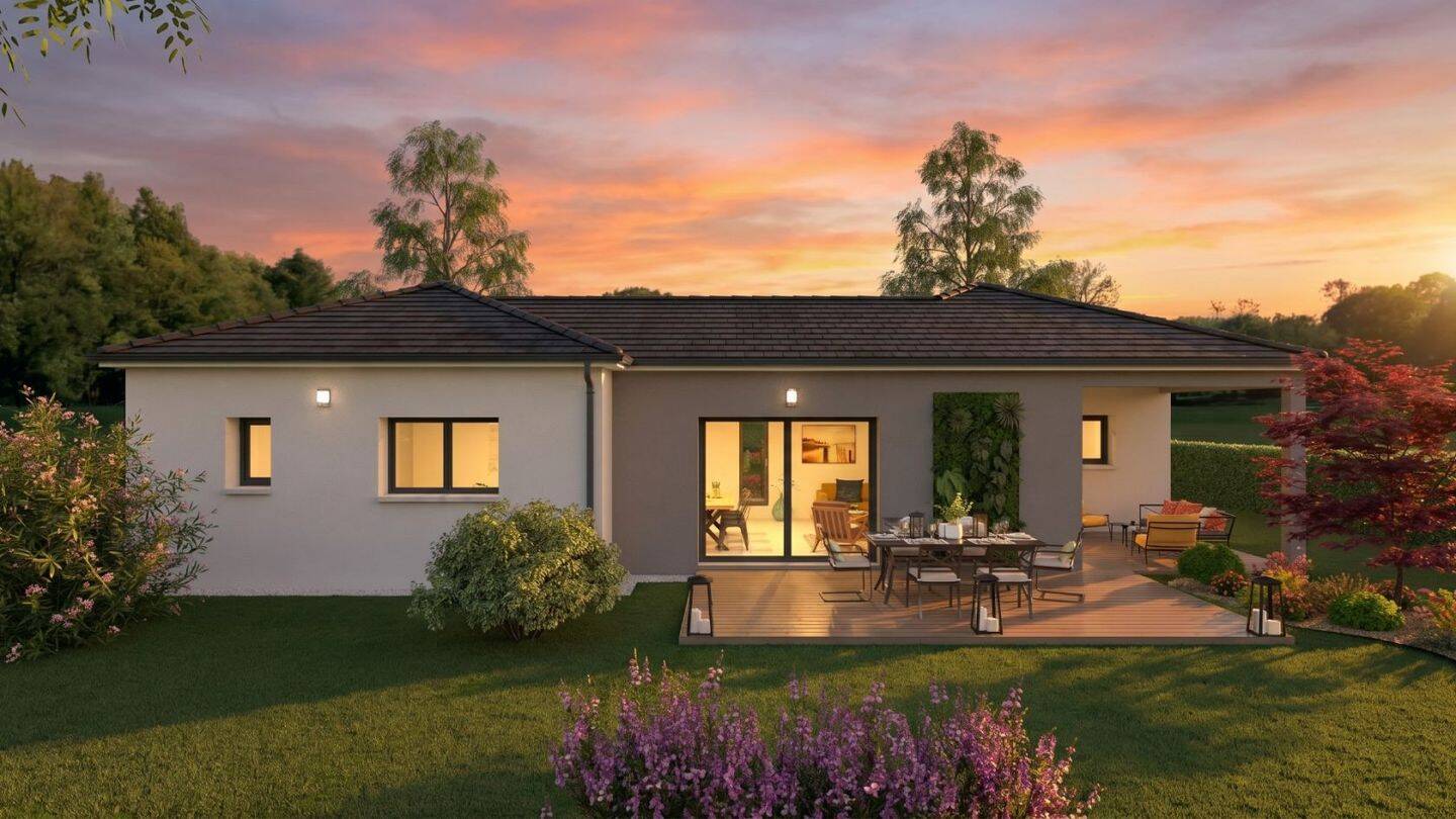 Projet de construction d'une maison 92.6 m² avec terrain à SAINT