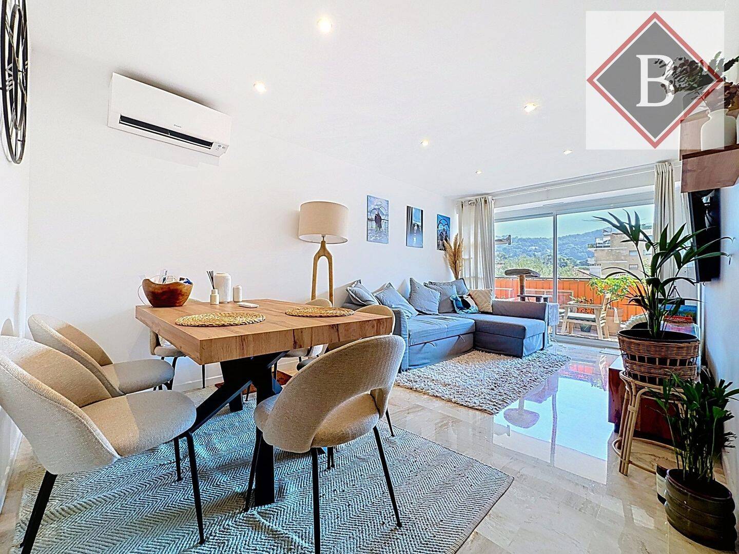 Appartement 3 pièces 70 m² · à Le Cannet · 69,5 m² · 378 000 €
