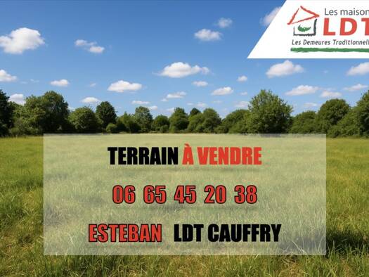 Terrain constructible à vendre 65 000 € 500 m² de terrain Hermes 60370