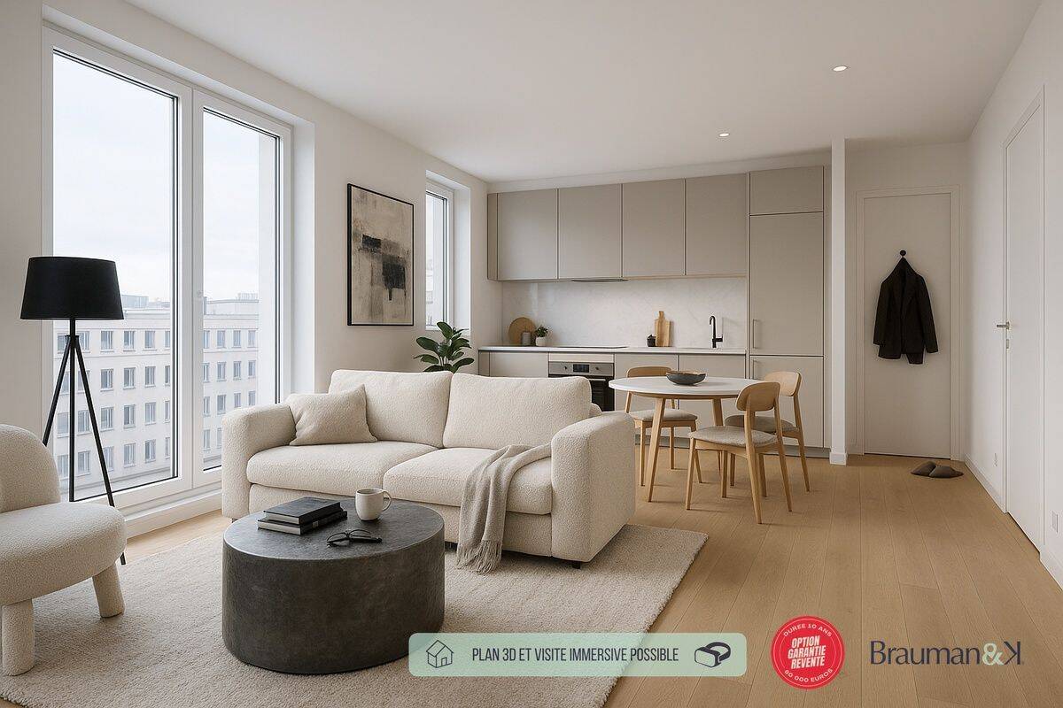 Appartement 1 pièce 19 m² · à Metz · 19 m² · 126 570 €
