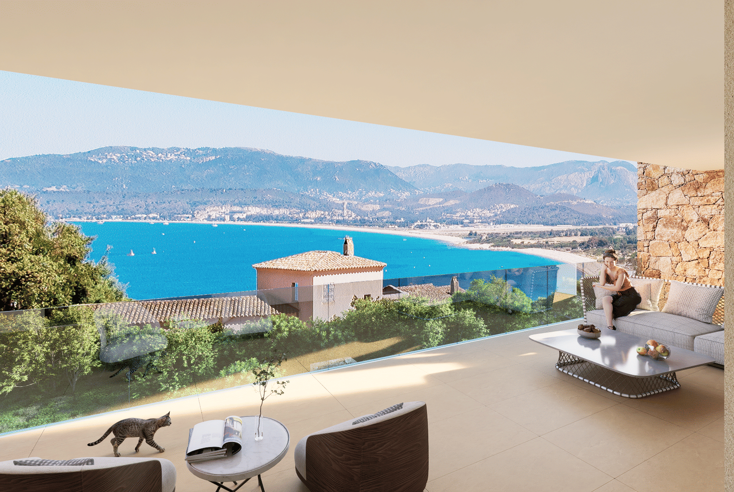 Appartement 4 pièces 112 m² · à Grosseto-Prugna · 111,9 m² · 820 000 €