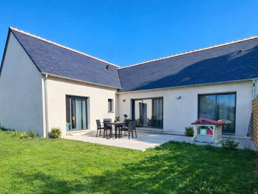 Maison de plain-pied à vendre 322 400 € 5 pièces 4 chambres 126 m² 594 m² de terrain Dierre 37150