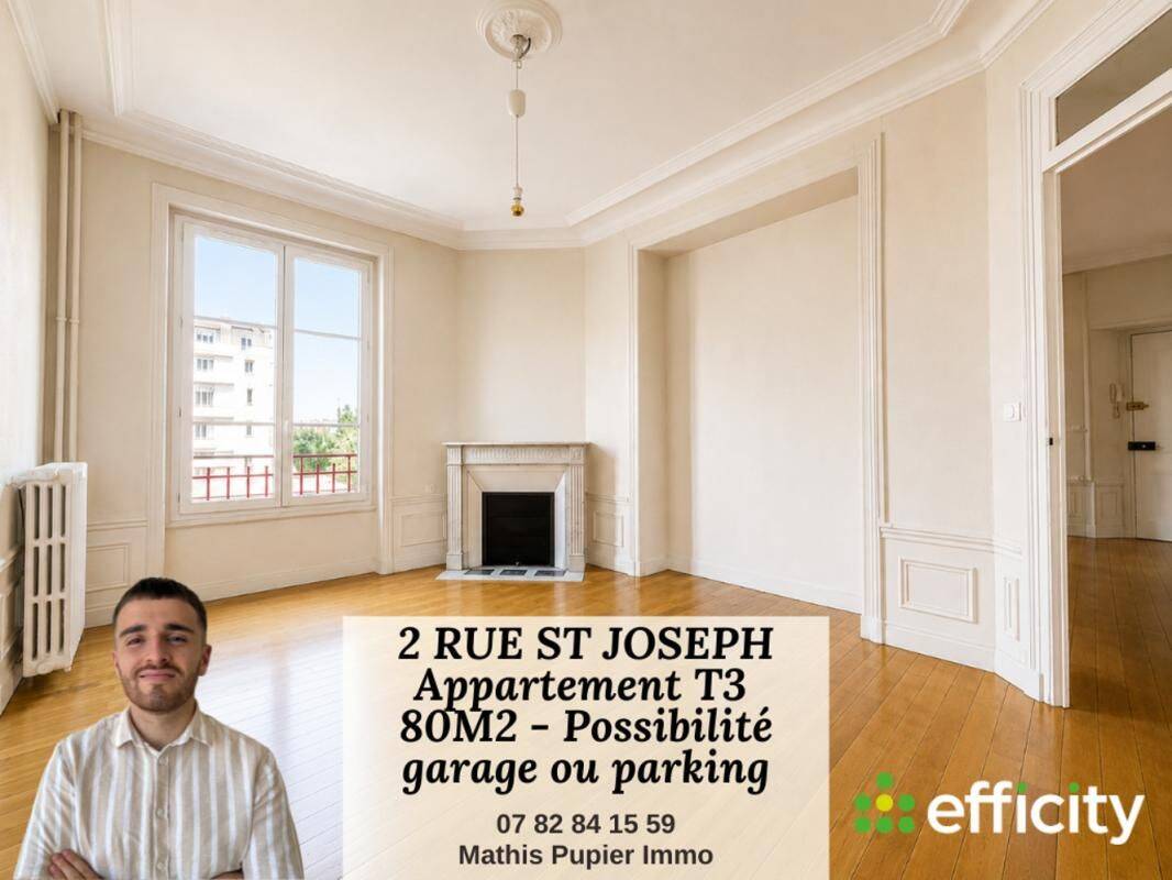 Appartement 4 pièces 80 m² · à Saint-Étienne · 80 m² · 65 000 €